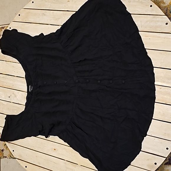 torrid Tops - Torrid 3xl Black Tank with buttons